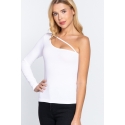 BLUSA ACTIVE BASIC CUELLO ASIMÉTRICO