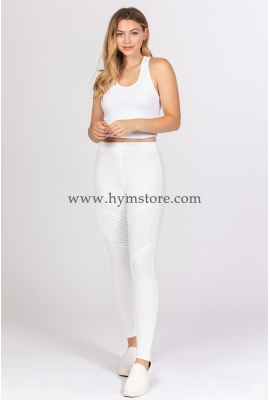 LEGGING ACTIVE BASIC CON DETALLE EN LOS MUSLOS
