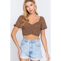 BLUSA FLORAL ACTIVE BASIC