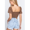 BLUSA FLORAL ACTIVE BASIC