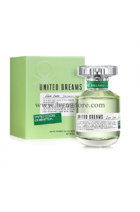 LIVE FREE VERDE MUJER 80ML EDT BENETTON