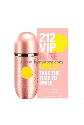 212 VIP ROSE SMILEY MUJER 80ML EDP CAROLINA HERRERA