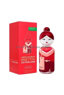SISTERLAND RED ROSE MUJER 80ML EDT BENETTON