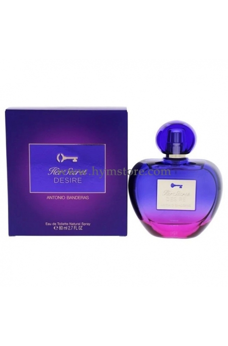 HER SECRET DESIRE MUJER 80ML EDT ANTONIO BANDERAS