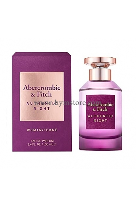 AUTHENTIC NIGHT MUJER 100ML EDP ABERCROMBIE & FITCH