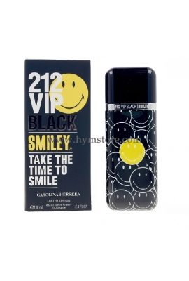 212 VIP BLACK SMILEY HOMBRE 100ML EDP CAROLINA HERRERA