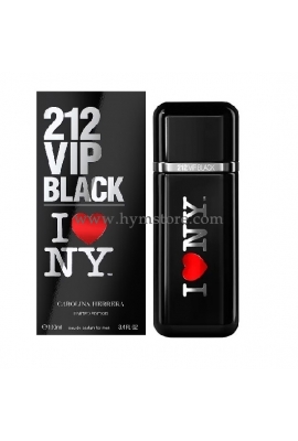 212 VIP BLACK I LOVE NY EDICION LIMITADA HOMBRE 100ML EDP CAROLINA HERRERA