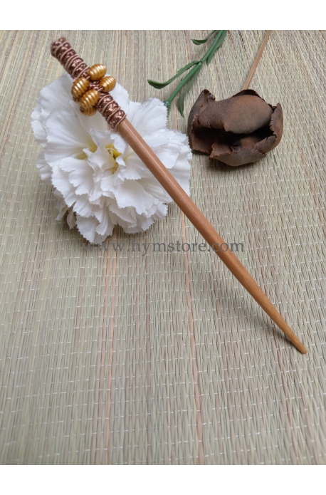 ACCESORIO DE MADERA PARA EL CABELLO