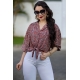 BLUSA CAMISERA ESTAMPADO FLORAL