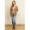 CARDIGAN ANIMAL PRINT