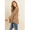 CARDIGAN ANIMAL PRINT