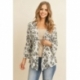 CARDIGAN ANIMAL PRINT