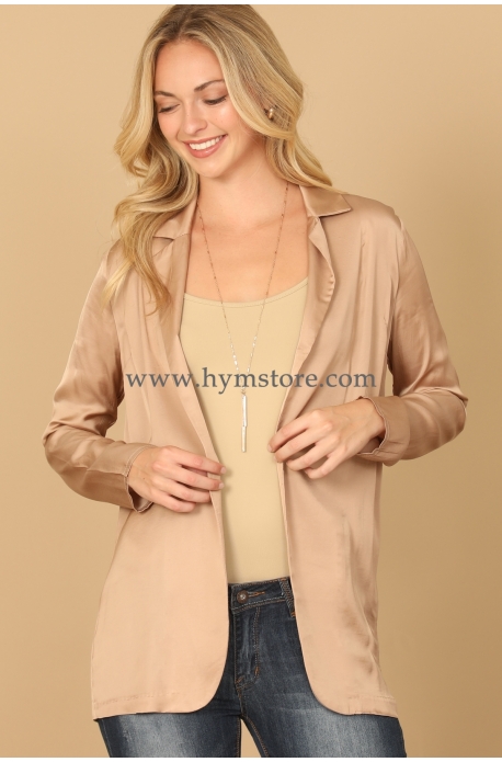 BLAZER CASUAL SIN BOTONES