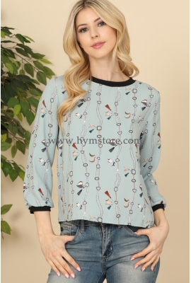 BLUSA CASUAL MANGA3/4