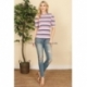 BLUSA CASUAL A RAYAS