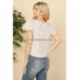 BLUSA CASUAL ANUDADA EN LA CINTURA