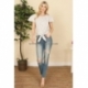 BLUSA CASUAL ANUDADA EN LA CINTURA