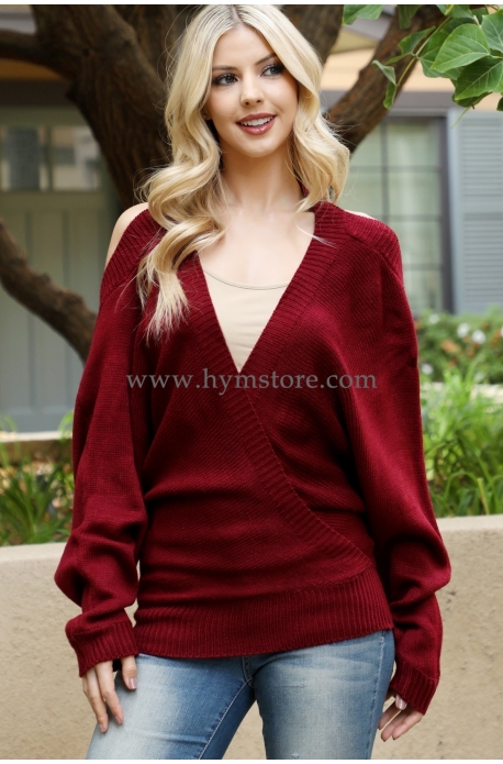 SUÉTER ESPALDA CRUZADA