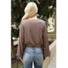 BLUSA CRUZADA AL FRENTE