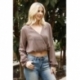 BLUSA CRUZADA AL FRENTE