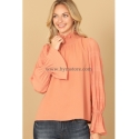 BLUSA VICTORIANA CUELLO DE TORTUGA