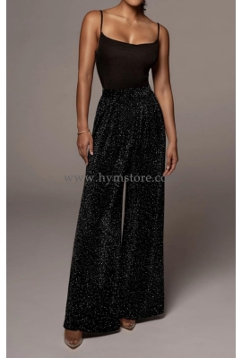 PALAZO CON LENTEJUELAS