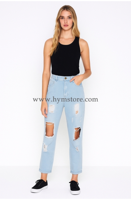 JEANS SHEIN RASGADO