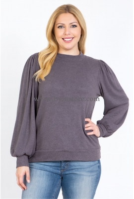 BLUSA MANGA LARGA AMPLIA