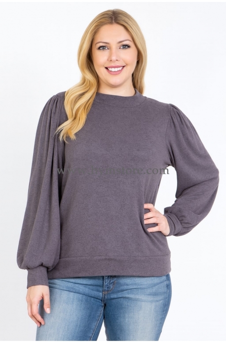 BLUSA MANGA LARGA AMPLIA