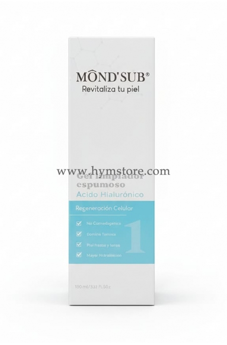 GEL LIMPIADOR ESPUMOSO 1 ÁCIDO HIALURÓNICO MOND'SUB