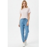 BLUSA CASUAL CUELLO REDONDO