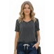 BLUSA CASUAL CUELLO REDONDO