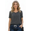 BLUSA CASUAL CUELLO REDONDO