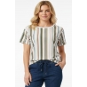 BLUSA CASUAL CUELLO REDONDO