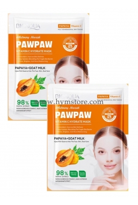 DÚO MASCARILLA FACIAL BIOAQUA DE ARROZ