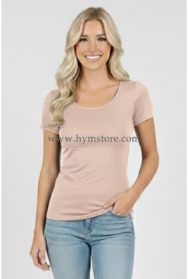 BLUSA MICROFIBRA CUELLO REDONDO