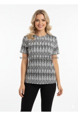 BLUSA CASUAL CUELLO REDONDO