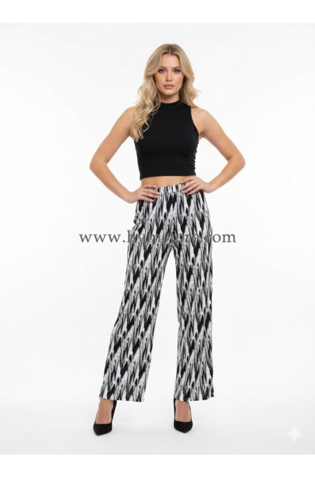 PANTALÓN DE PIERNA AMPLIA