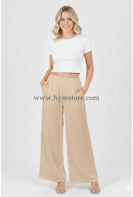 PANTALÓN DE PIERNA AMPLIA