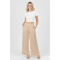 PANTALÓN PALAZZO BEIGE