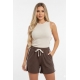 SHORT AZUL CON RAYAS AL LADO