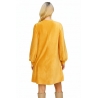 VESTIDO DE CORDUROY MOSTAZA