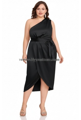 VESTIDO FIESTA FALDA CRUZADA