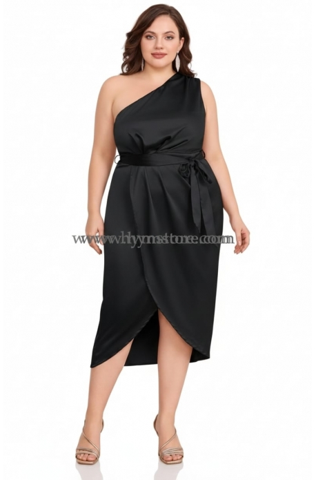 VESTIDO FIESTA FALDA CRUZADA