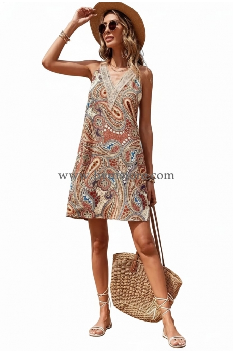 VESTIDO ESTAMPADO BOHEMIO