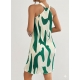 VESTIDO ESTAMPADO PLIZADO