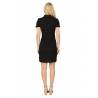 VESTIDO NEGRO TEXTURIZADO