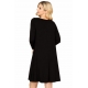 VESTIDO NEGRO BOLSILLOS AL FRENTE