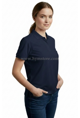 BLUSA POLO AZUL OSCURO