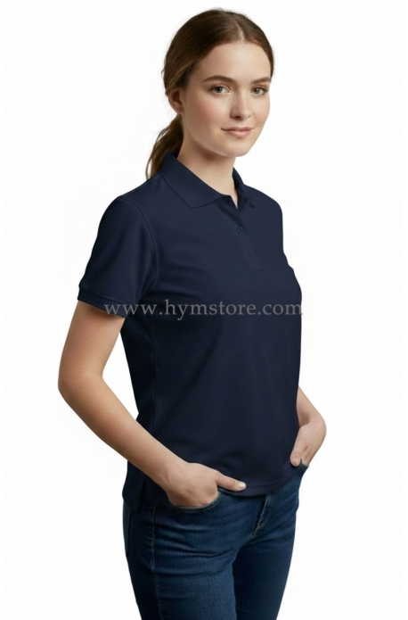 BLUSA POLO AZUL OSCURO